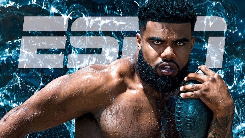 Zeke Elliot se une a las portadas de la ESPN Body Issue 