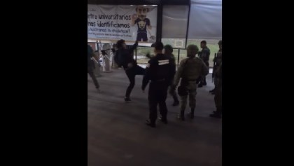 Enfrentamiento entre grupo de jóvenes y militares en FES Acatlán