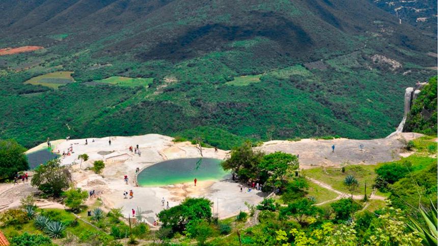 Hierve el Agua - Albercas naturales de Oaxaca