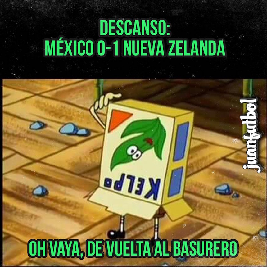 memes mexico nueva zelanda confederaciones