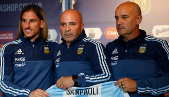 Sampaoli con Argentina