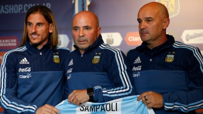 Sampaoli con Argentina