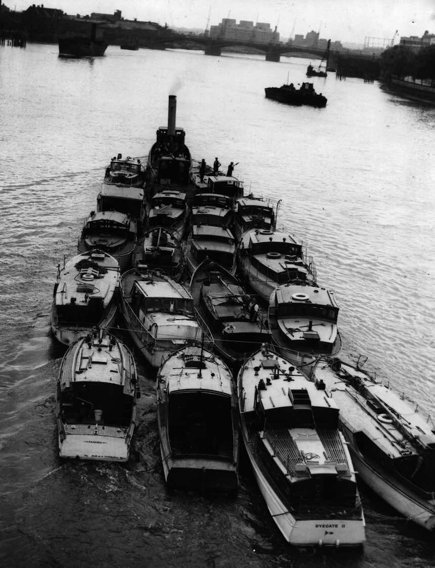 Batalla de Dunkerque - Barcos de rescate