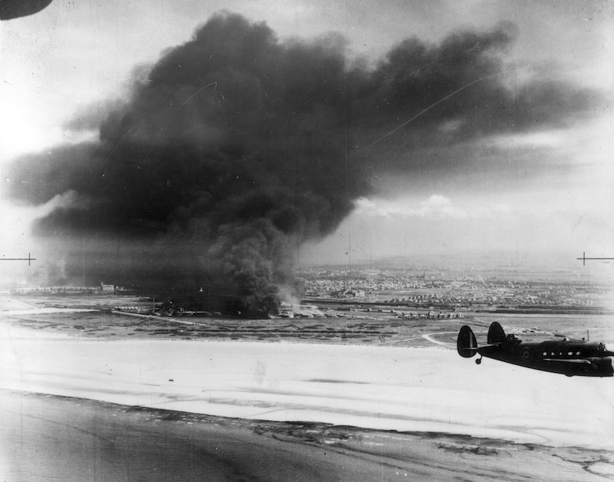 Batalla de Dunkerque - Explosión