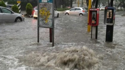 Inundación en Tlalnepantla