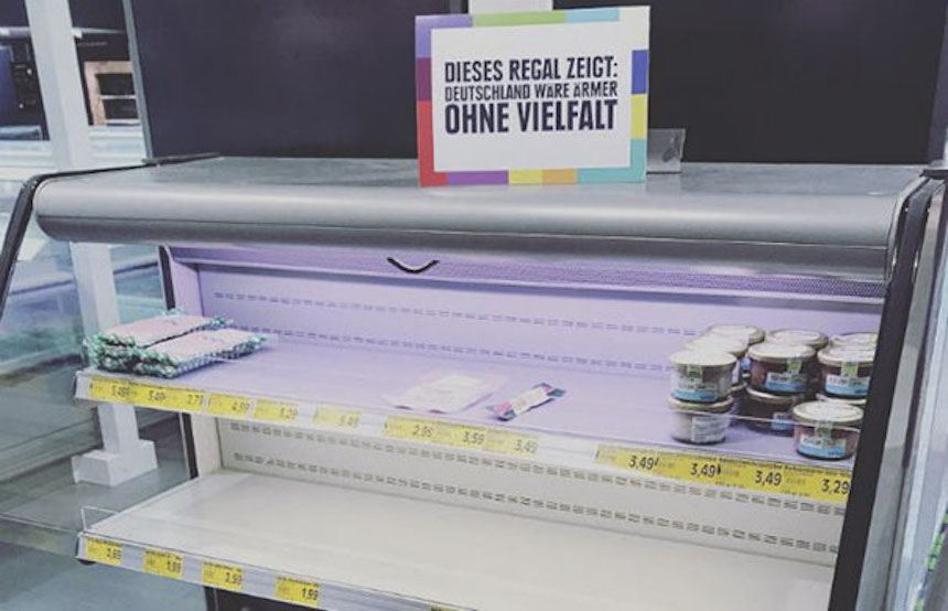 Alemania - Tienda vacía