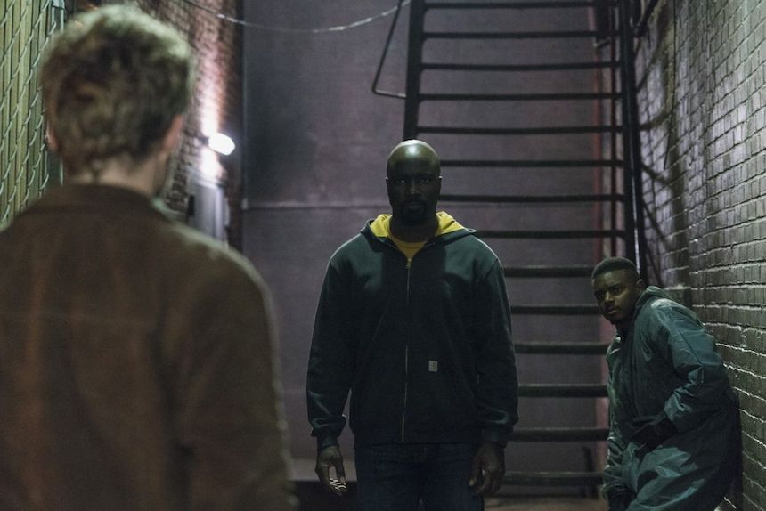 The Defenders - Luke Cage vs Iron Fist