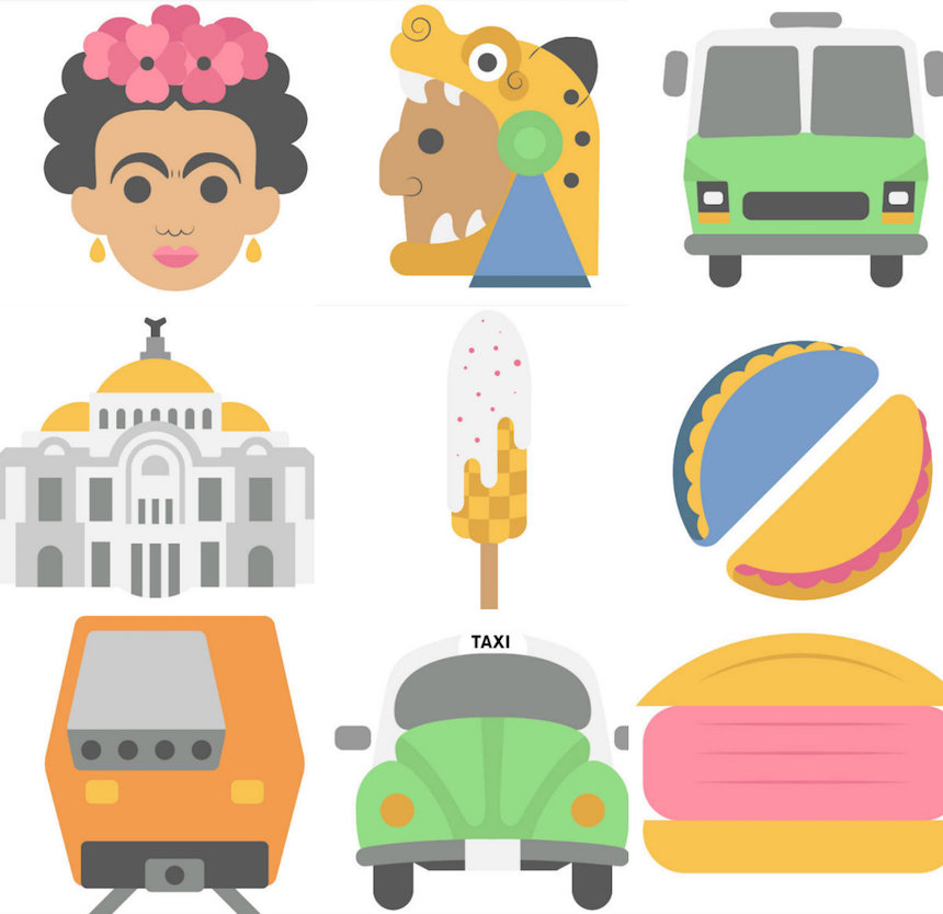 Estos son los emojis que representan a la Ciudad de México