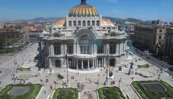 Vista de Bellas Artes desde el Sears