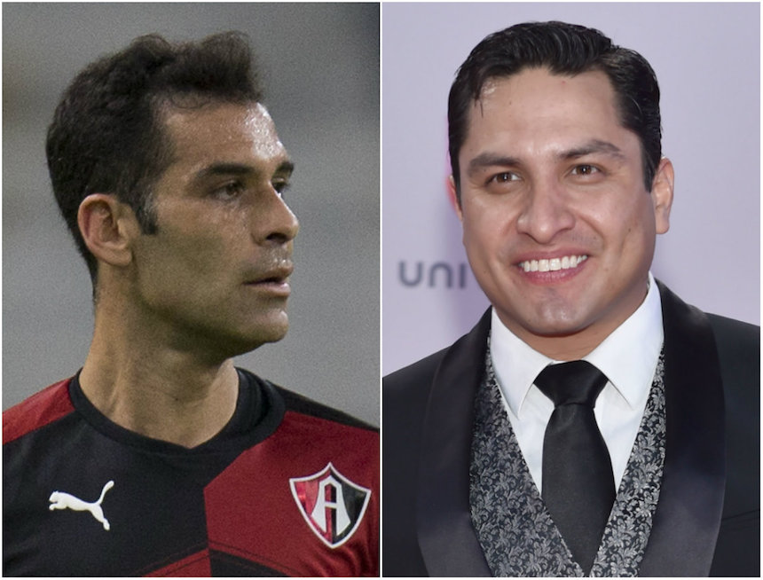 Rafael Márquez y Julión Álvarez