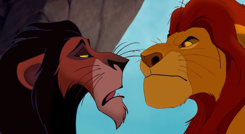 Mufasa y Scar de 'El rey león' nunca fueron hermanos... al parecer