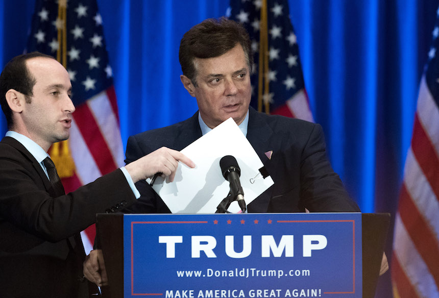 Paul Manafort, exjefe de campaña de Donald Trump