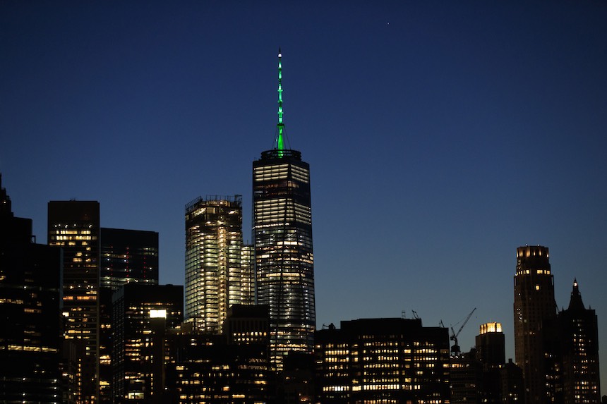 One World Trade Center - Vista nocturna