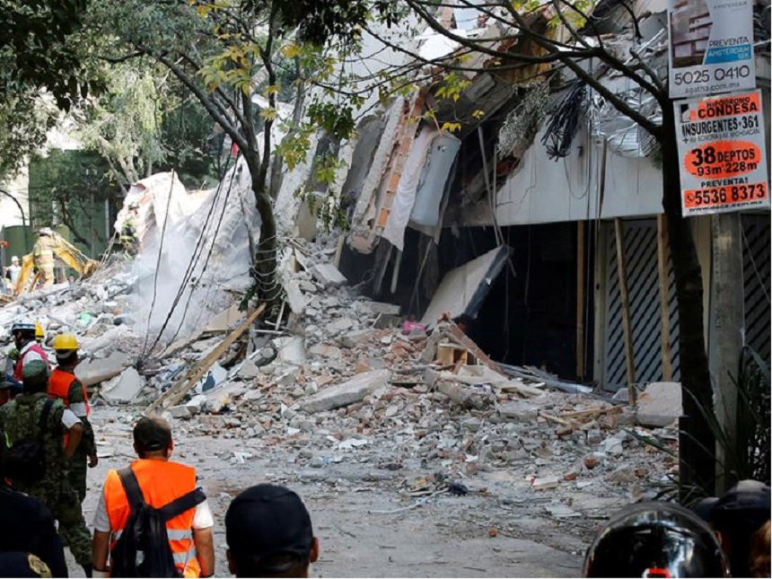 Amsterdam y Laredo después del sismo