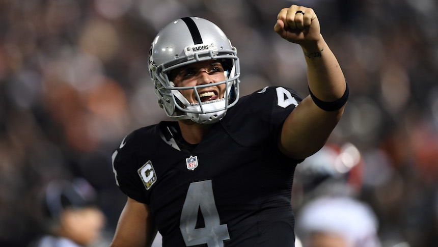 Derek Carr, el QB de los Raiders