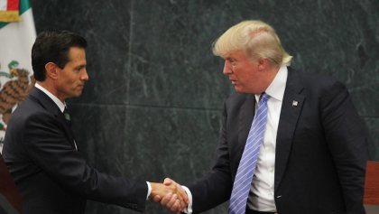 Trump y Peña Nieto