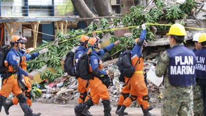 Rescatistas japoneses apoyaron a México después del sismo