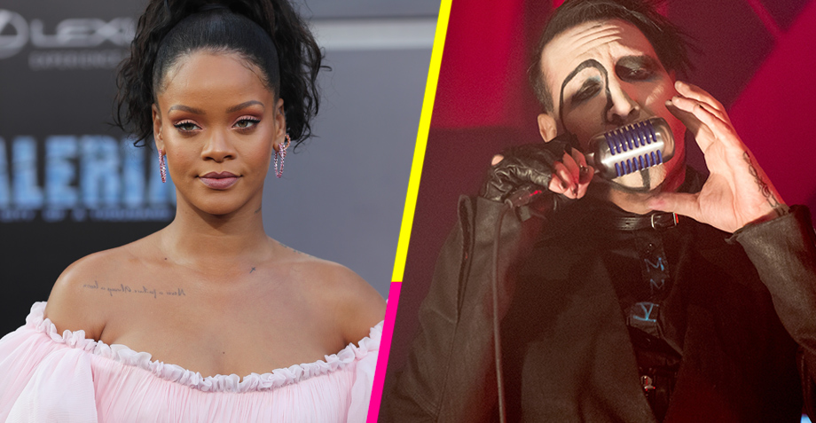 Rihanna y Marilyn Manson