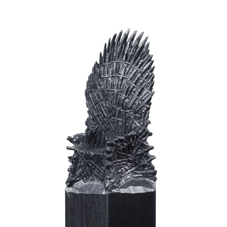 Esculturas de Game of Thrones - Trono de Hierro