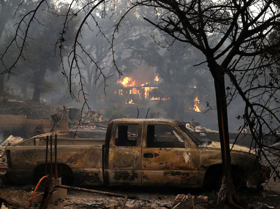 California, incendio