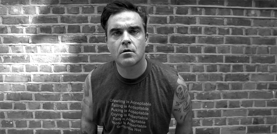 WTF?! con la nueva canción y video de Robbie Williams