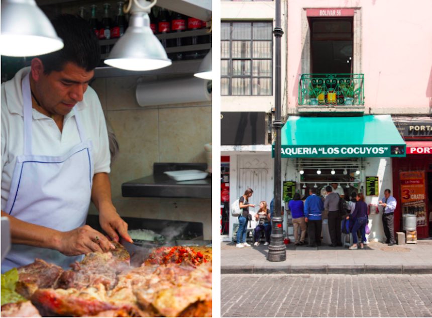 Tacos en la Ciudad de México - Los Cocuyos