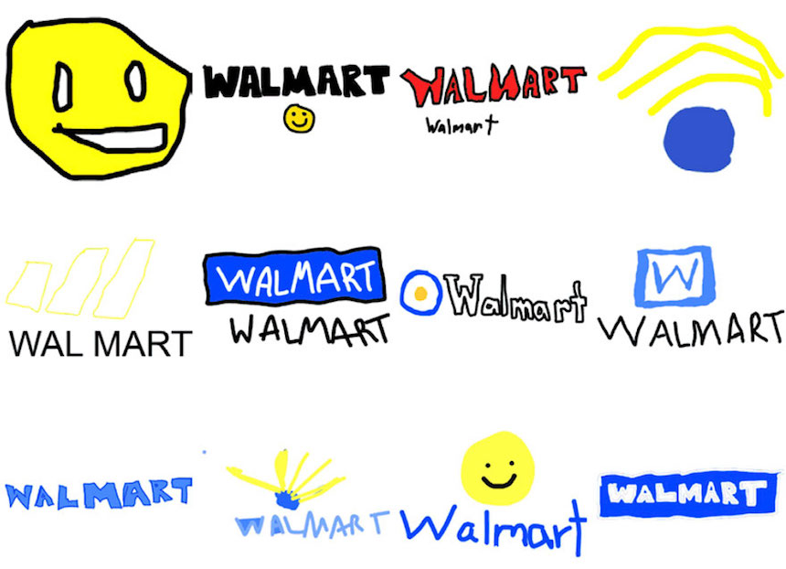 Walmart - Dibujos de los logos