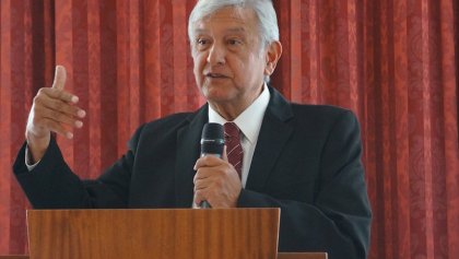 Andrés Manuel López Obrador, dirigente nacional de Morena