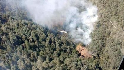 Helicóptero se desploma en Guerrero