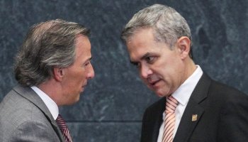 José Antonio Meade y Miguel Ángel Mancera