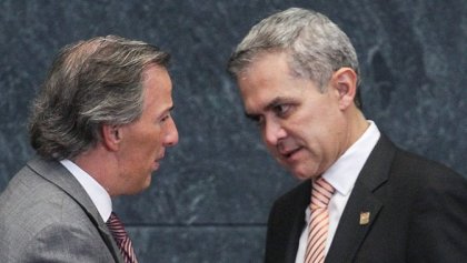 José Antonio Meade y Miguel Ángel Mancera