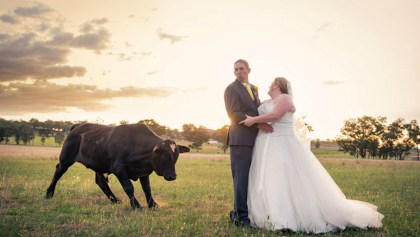 Photobombs en las bodas