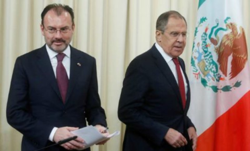 Videgaray y Lavrov