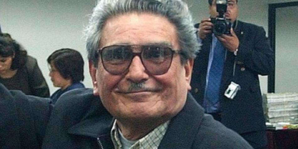 Abimael Guzmán, líder de Sendero Luminoso