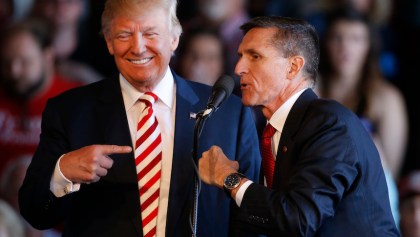 Donald Trump y Michael Flynn