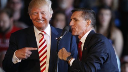 Michael Flynn y Donald Trump