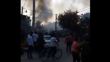 Reportan explosión de taller pirotécnico en Tultepec