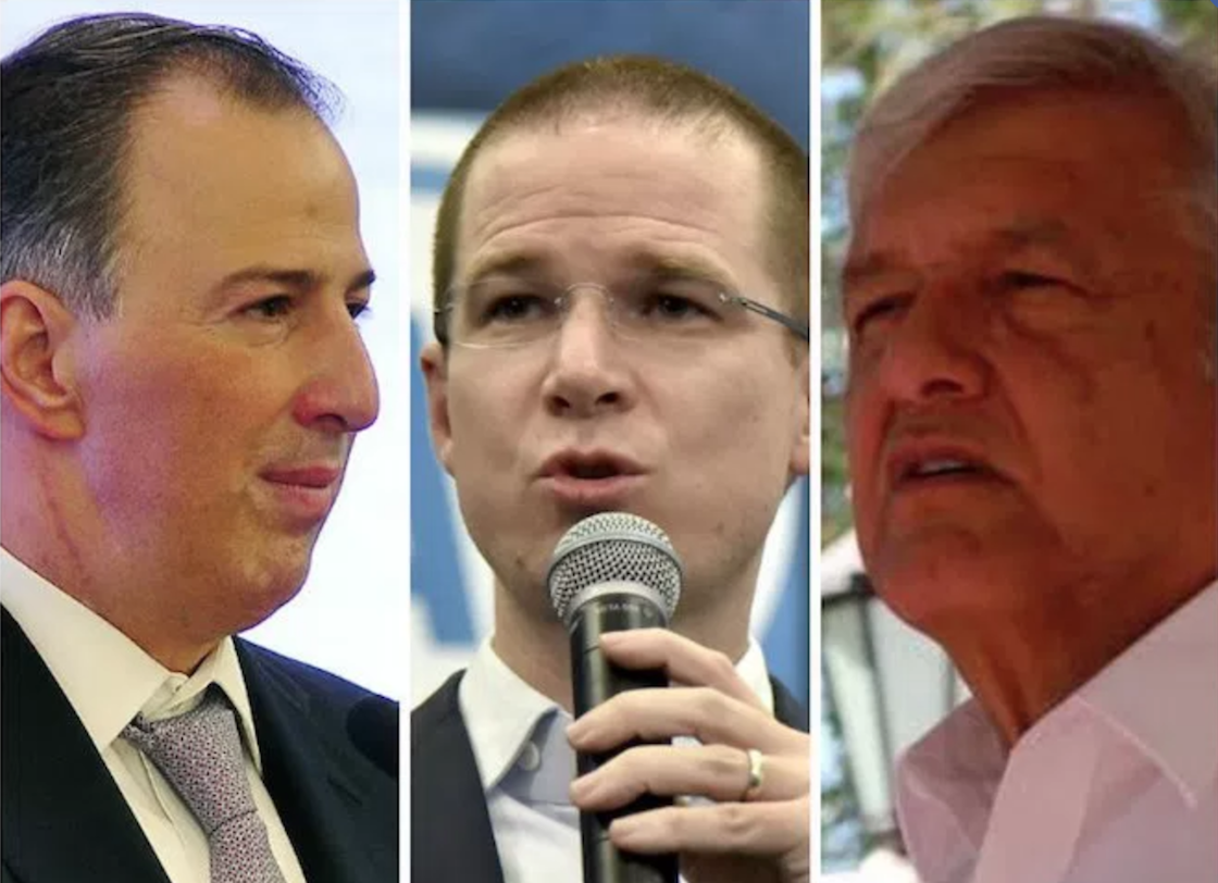 Anaya, Meade y AMLO: muchos insultos y pocas ideas