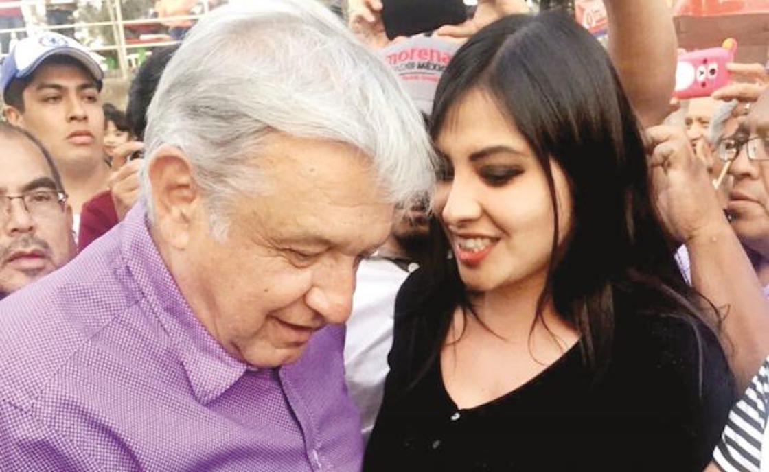 Andrés Manuel López Obrador y Leticia Quezada Contreras