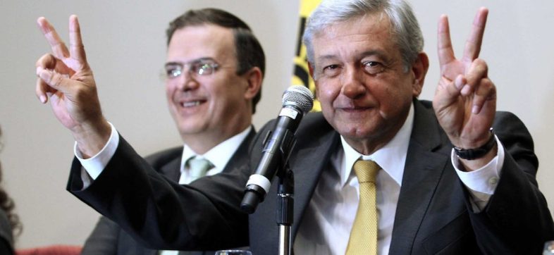 Andrés Manuel López Obrador y Marcelo Ebrard Casaubón