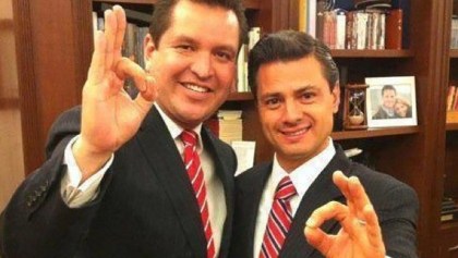 David Sánchez y EPN