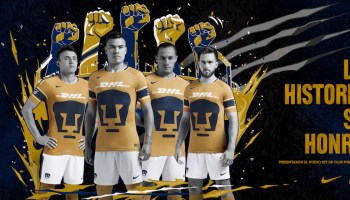 La historia se honra: Aquí está el tercer uniforme de Pumas