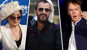 Yoko Ono y Paul McCartney felicitan a Ringo por su título de "Caballero"