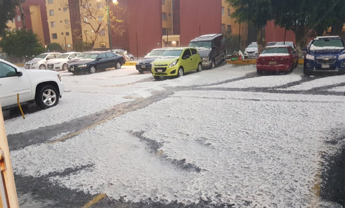 ¡¿Qué clase de diluvio es este?! Granizo azota varias delegaciones de la CDMX