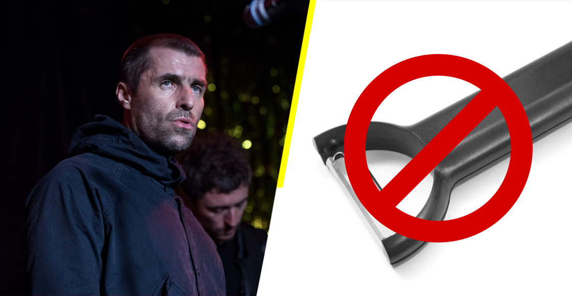 Prohiben los pelapapas en un festival de música gracias a Liam Gallagher