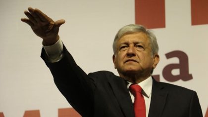 Andrés Manuel López Obrador, candidato presidencial de Morena