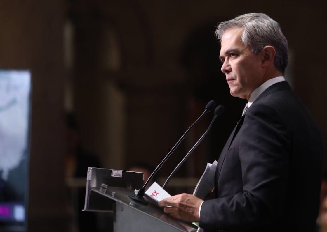 Miguel Ángel Mancera, jefe de Gobierno de la CDMX