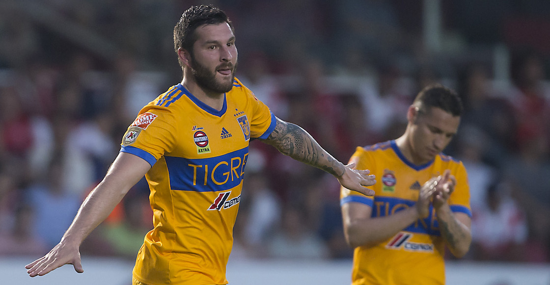 André-Pierre Gignac Tigres UANL Veracruz Liga MX Clausura 2018