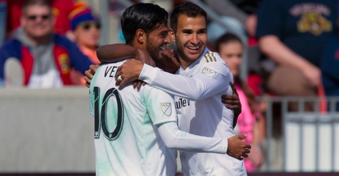 Aquí está el primer gol de Carlos Vela con Los Angeles FC