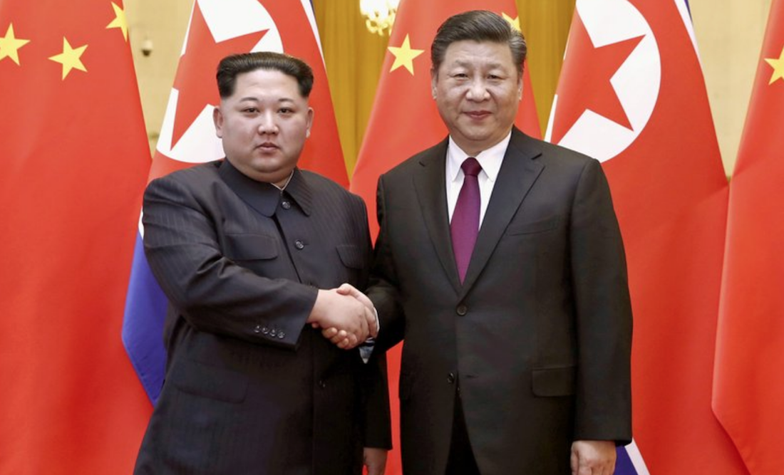 Kim Jong un se reunió con el presidente de China Xi Jinping